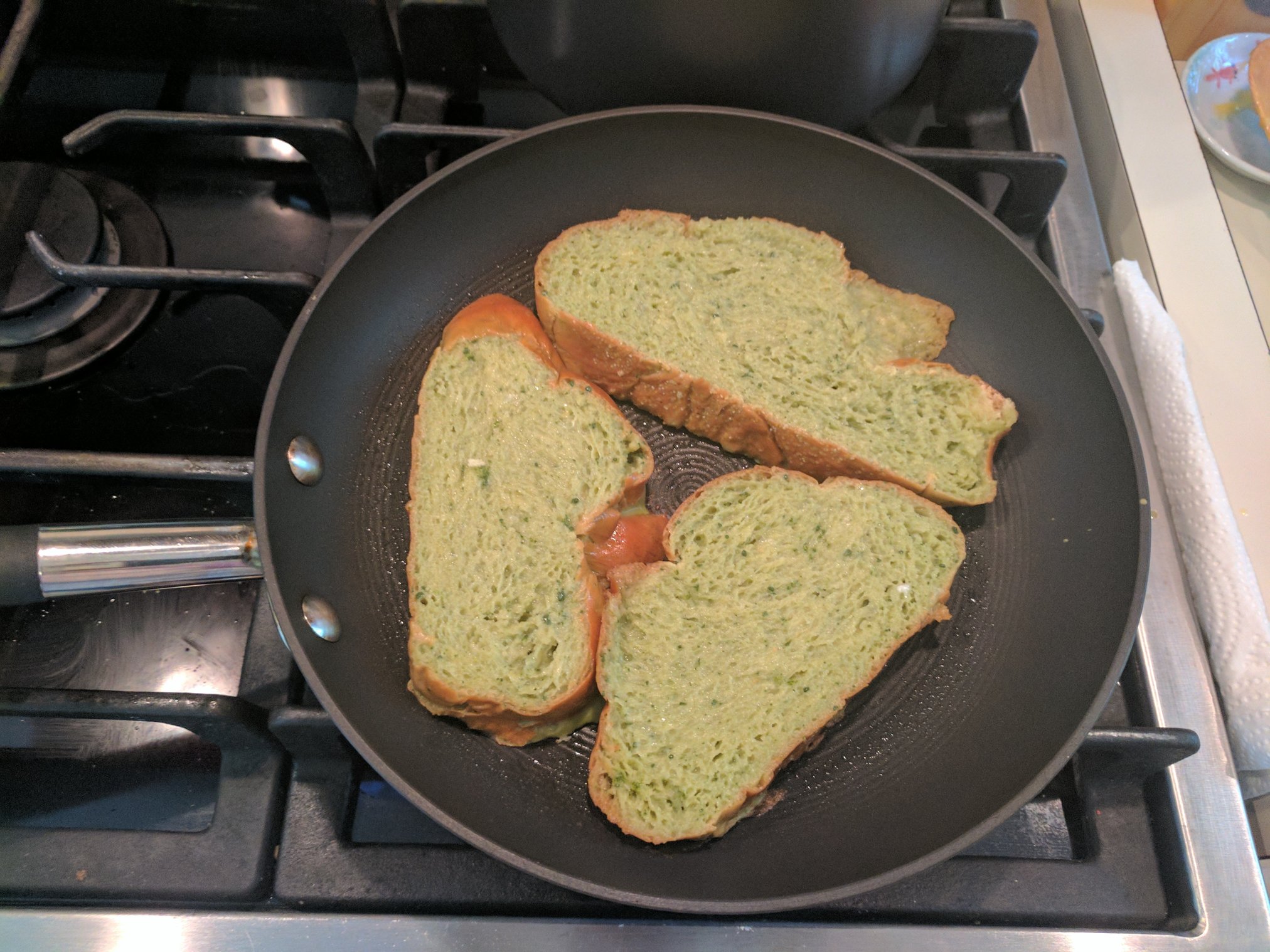 French Toast Cooking