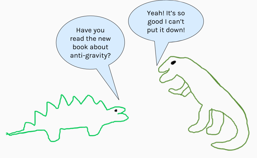 Anti-gravity pun