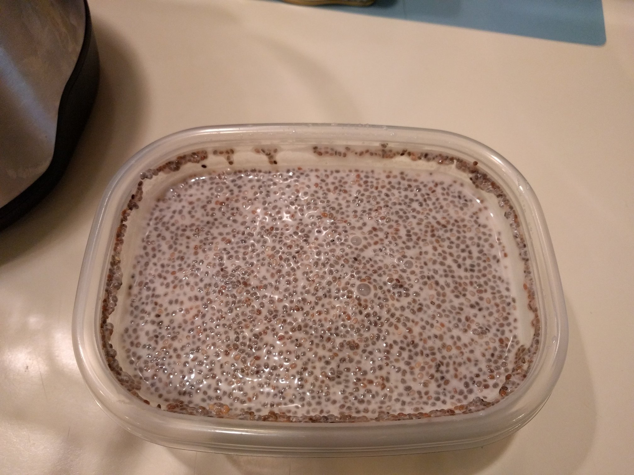 Chia Seeds Soaking