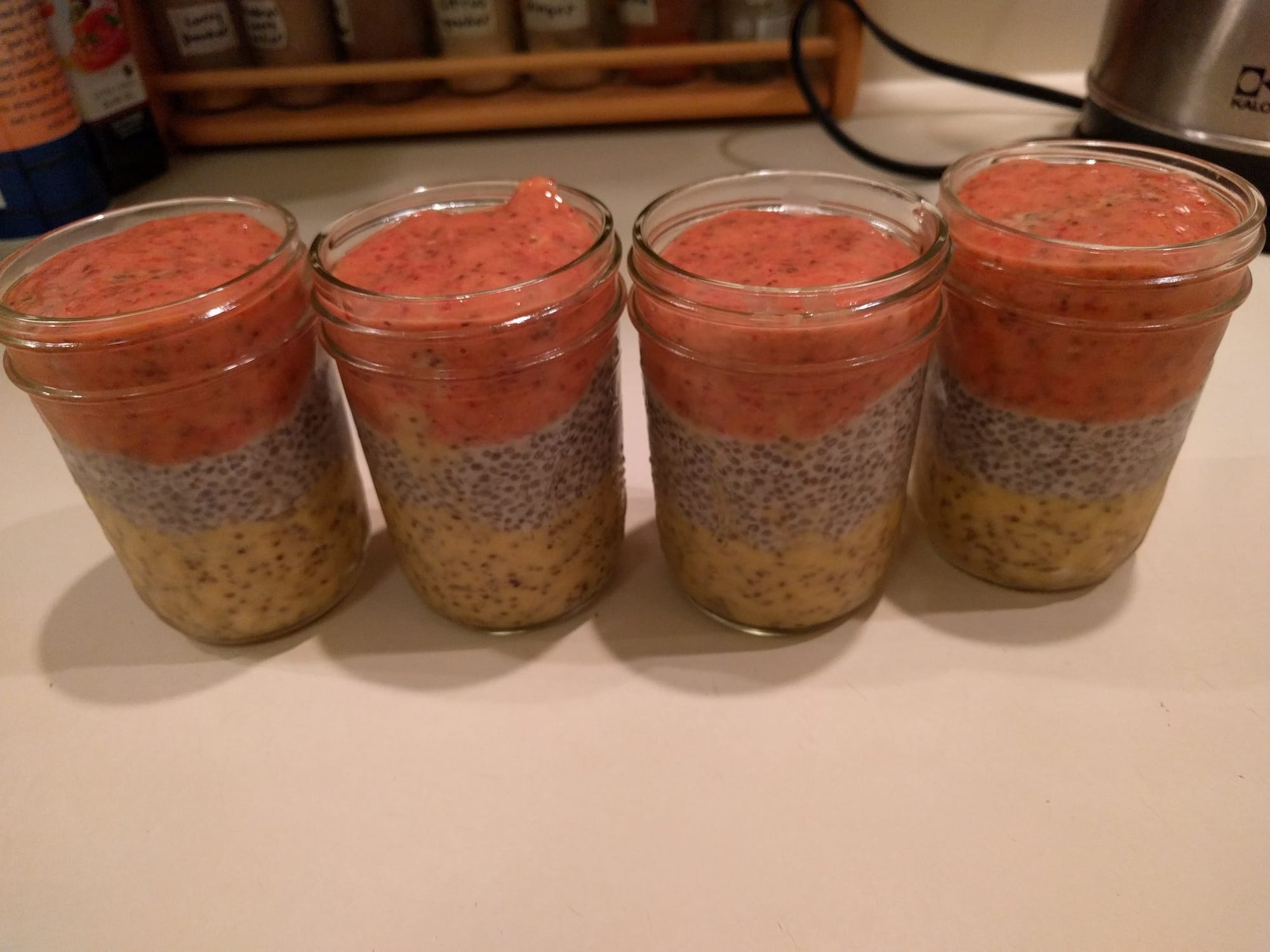 Chia Seed Pudding Parfait