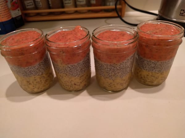 Chia Seed Pudding Parfait