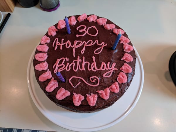 The Two Layer Party Cake!